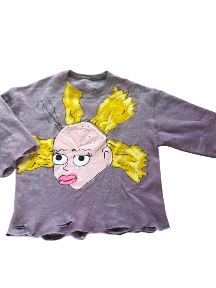 Angelica Head Oversized Shirt