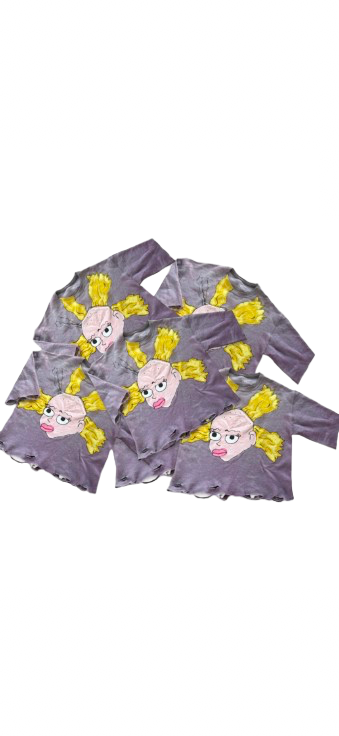 Angelica Head Oversized Shirt